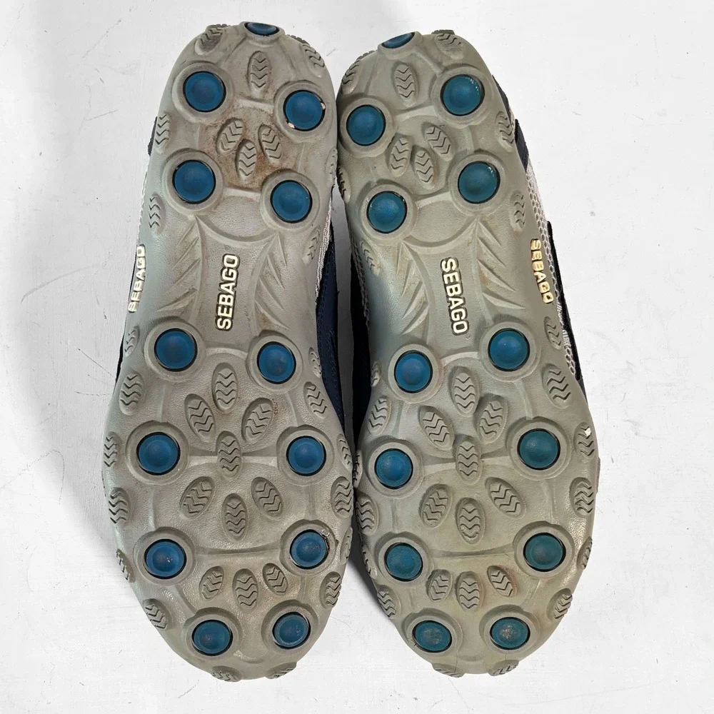 Sebago Wave Extreme Verge Navy Mens 9.5M Blue‎ Mesh Boating Fishing Shoes